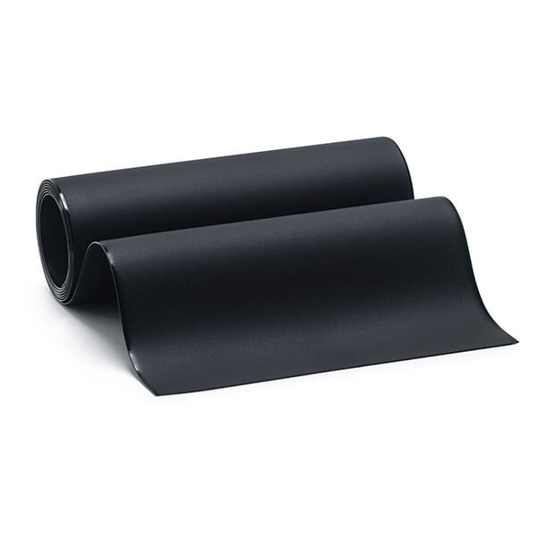 Pas standard czarny nietransparentny matowy